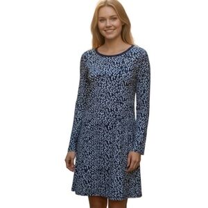 Laila Ali Long Sleeve Swing Dress Size Medium